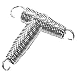 OSOLADY Resortes de Metal para Pedal de Bombo 2 Piezas, Partes de Resorte para Pedal, Accesorios para Músicos y Uso en Baterías