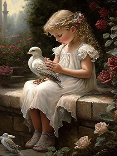 Peinture diamant de personnage pour votre décoration intérieure et un salon chaleureux