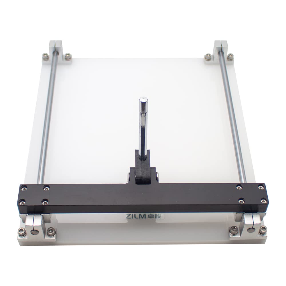 LeTkingok Laboratorium Silicium Wafer Snijgereedschap, Legering/Diamant Dubbele Rail Draagbare Silicium Chip Dunne Laag Glas Snij-instrument(Legering Snijder