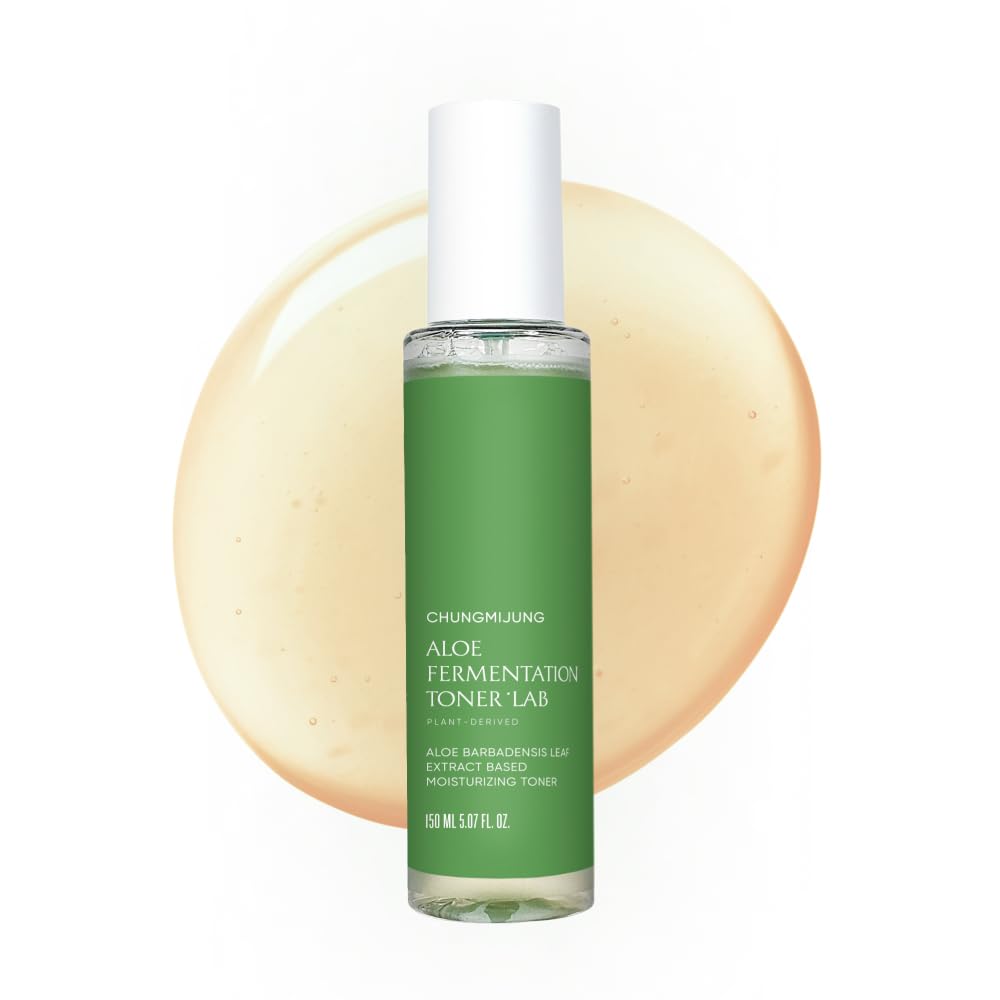CHUNGMIJUNG Aloe Fermentation Toner Lab, Calming, Hydration, Soothing, Skin Balance, Aloe Barbadensis Leaf Extract, All Skin Types, Korean Skin Care, 5.07 fl.oz. / 150ml