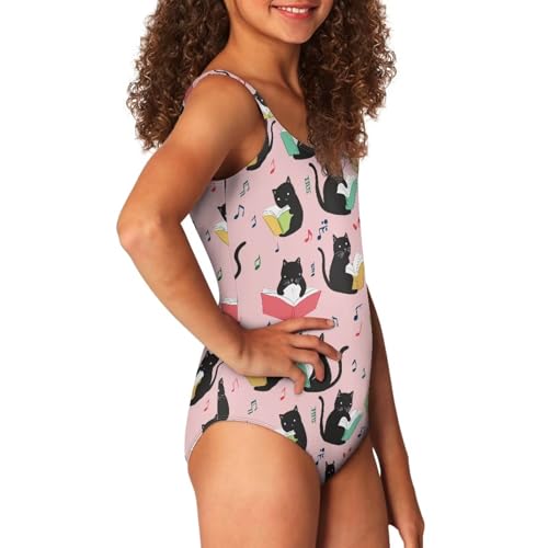 Image of Uourmeti Girls' One-Piece Swimwear Halter Bathing Suit Big Kids Summer Beach Swim Suits Swimming Wear