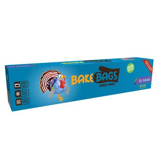 Bake Bag Oven Turkey Bag Reusable & Durable (25 Pack)