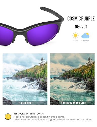 Image of BLAZERBUCK Replacement Lenses & Sock Kit for Oakley Half Jacket Sunglass