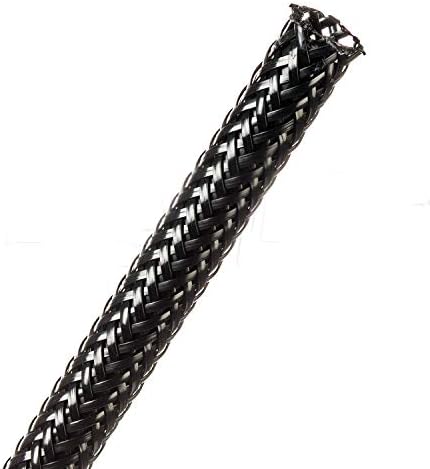 Electriduct 3/8" Gorilla Sleeve Expandable Flexible Heavy Duty UV Resistant Nylon Braid Sleeving - 100 Feet