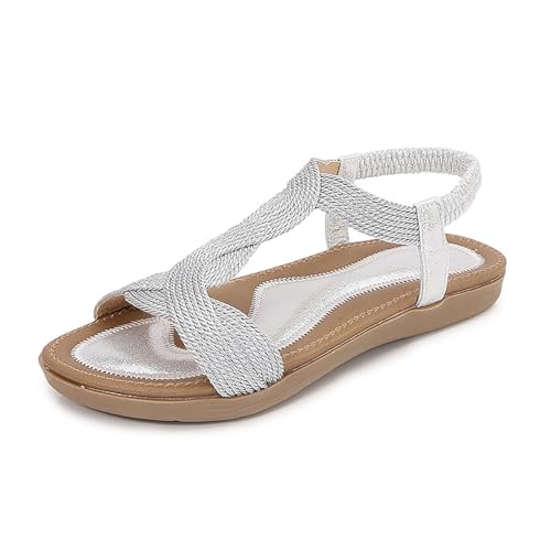 Flat Sandals for Women Breathable Casual Sandals Sandals Women Women's Vacation Shoses