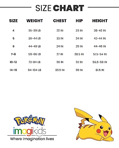 Pokemon Pikachu Big Girls Rash Guard And Bottom Pink 10-12 #TOP6