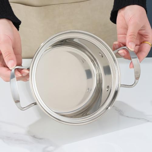 Marmite de cuisson double pour préparer deux soupes en même temps sans mélanger