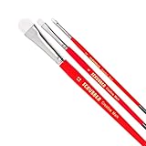 Creative Mark Scrubber Watercolor Paint Brush Set of 3, Watercolor Paintbrushes for Correcting Mistakes and Color Lifting