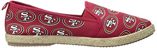 Image of FOCO NFL Women's Espadrille Canvas Shoes