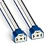 Headlight Socket H4 Wiring Harness Headlight Plug 14AWG Ceramic H4 9003 Connector for Headlight Fog Light Retrofit (pack of 2)