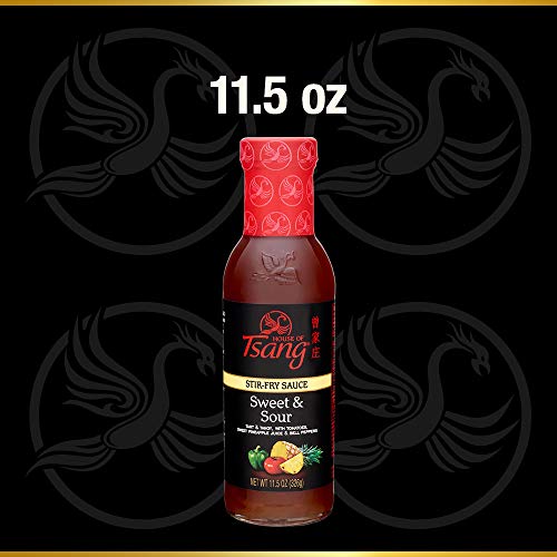 House Of Tsang Sweet & Sour Stir Fry Sauce, 11.5-Ounce Units (Pack of 6)