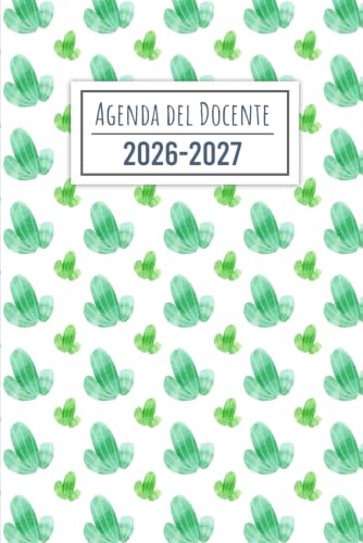 Agenda del Docente 2026/2027 A5 Giornaliera: 1 Pagina per Giorno | Planner Scolastico per Insegnanti | Registro del Professore p
