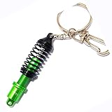 Gewindefahrwerk Stoßdämpfer Schlüsselanhänger Schwarz