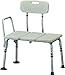 NOVA Medical Products Portable Bath Transfer Bench, White, 11 Pound