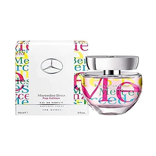 Mercedes Benz Pop Edition for Women Eau de Parfum Spray, 3 Ounce