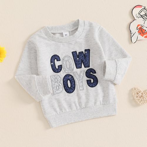 Toddler Infant Baby Boy Girl Sweatshirts Long Sleeve Crewneck Sweat Tops Fall Winter Fashion Blouses2