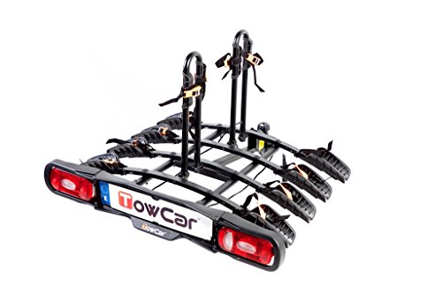 towcar TCB0004 Portabicicletas Trasero para Cuatro Bicicletas