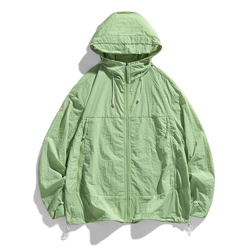 Veste homme légère et décontractée anti-UV coupe-vent de sport