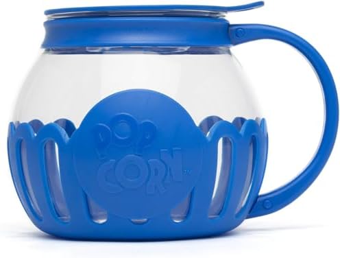 Ecolution 1.5qt Microwave Popcorn Popper in Gift Box (BLUE)