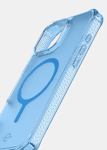 Coque iPhone 16 Pro Max Itskins HYBRYD R pour éviter les bris d'écran bleu