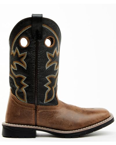 Cody James Boys' Little Knox Western Boot Broad Square Toe - 438932