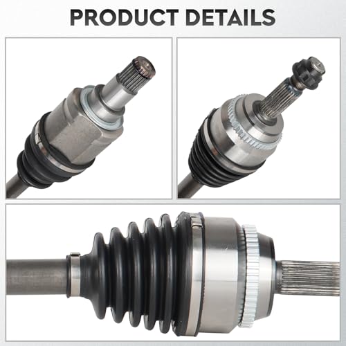 NEW Front Left CV Axle Shaft Assembly fits for Toyota Camry 2012 2013 2014 2015 2016 2017, 2.5L GAS & FHEV, Driver Side Axle, for 66-5410 by ILONPA - Used condition - Image 6