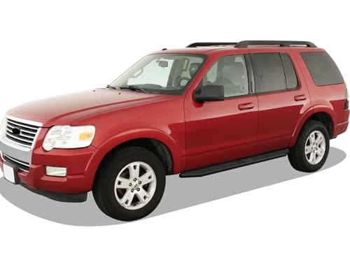 Estribos Running Boards 6 pulg Negro para Ford Explorer miniatura 2