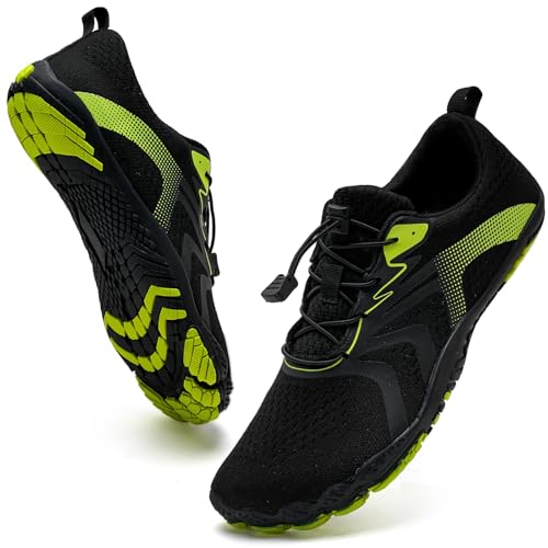 Image of WateLves Water Shoes Men Women Beach Barefoot Aqua Socks Breathable Wide Swim Outdoor Walking Anti Slip Pool Shoes for Hiking Kayaking Diving Surfing