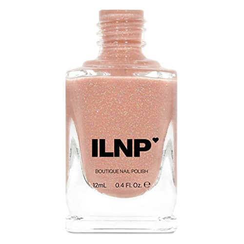 Image of ILNP Peachy Queen - Peach Holographic Sheer Jelly Nail Polish