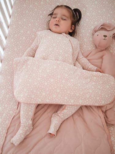 Image of GUNAMUNA gunamuna Unisex Baby, Toddler Wearable Blanket, Sleeping Bag Bamboo Rayon, Sleep Sack with Diaper Zipper, 1.0 TOG