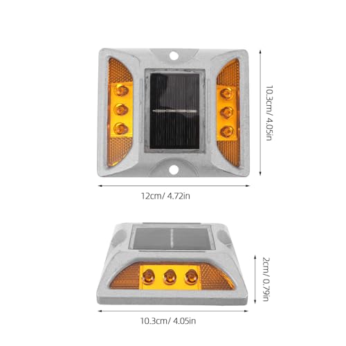 Balises solaires LED éclairage extérieur pour trottoirs et allée de jardin - 2