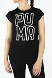 100 % coton. Puma Swagger Font Tee T-Shirt pour Femme L Cotton Black