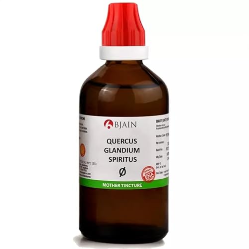 B-Jain Homeopathic Quercus Glandium Spiritus Mother Tincture 1X (Q) (100ml) - by Healthcart17