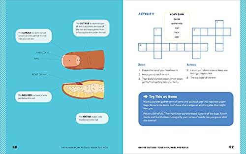 Human Body Activity Book for Kids: Hands-On Fun for Grades K-3 7 415Sp2jiAbL