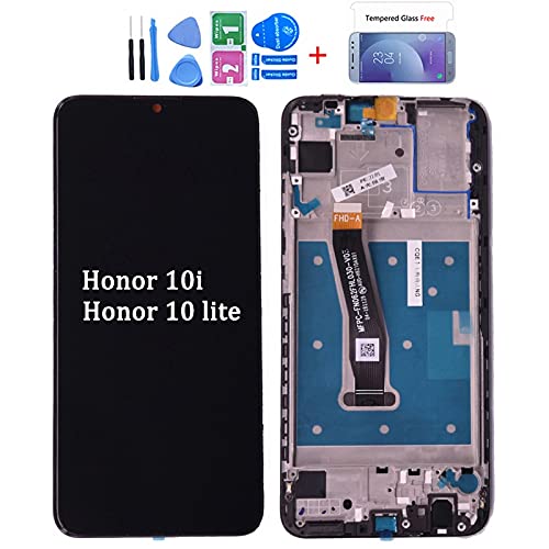 Écran LCD + Vitre Tactile Pour Honor 10 Lite (WAS-LX1, WAS-L03T) - Neuf - Noir