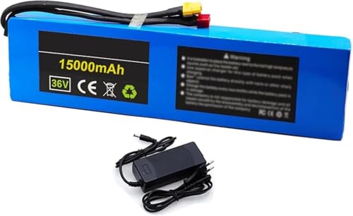 36V 15Ah Elektrofahrrad Batterie 36V 10S3P E-Bike Akku Wiederaufladbarer Akku Mit Ladegerät Und BMS...
