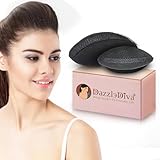 DazzleDiva Puff Maker For Hair 2Pcs Hair Puff Accessories Hair Style Tools Hair Bun Maker With Inserts Hair Volumizer Accessory Ladies Banana Bumpits For Hair Styles Women Hair Puff
