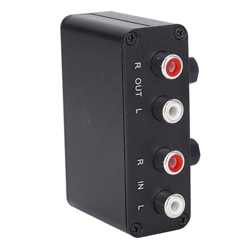 Caja de control de volumen Fabater, ajuste continuo sin pérdida de sonido, control de línea con balance izquierdo/derecho independiente para fuentes de audio y amplificadores miniatura 7