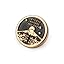 Copper Alloy-Shutter Decorative Button