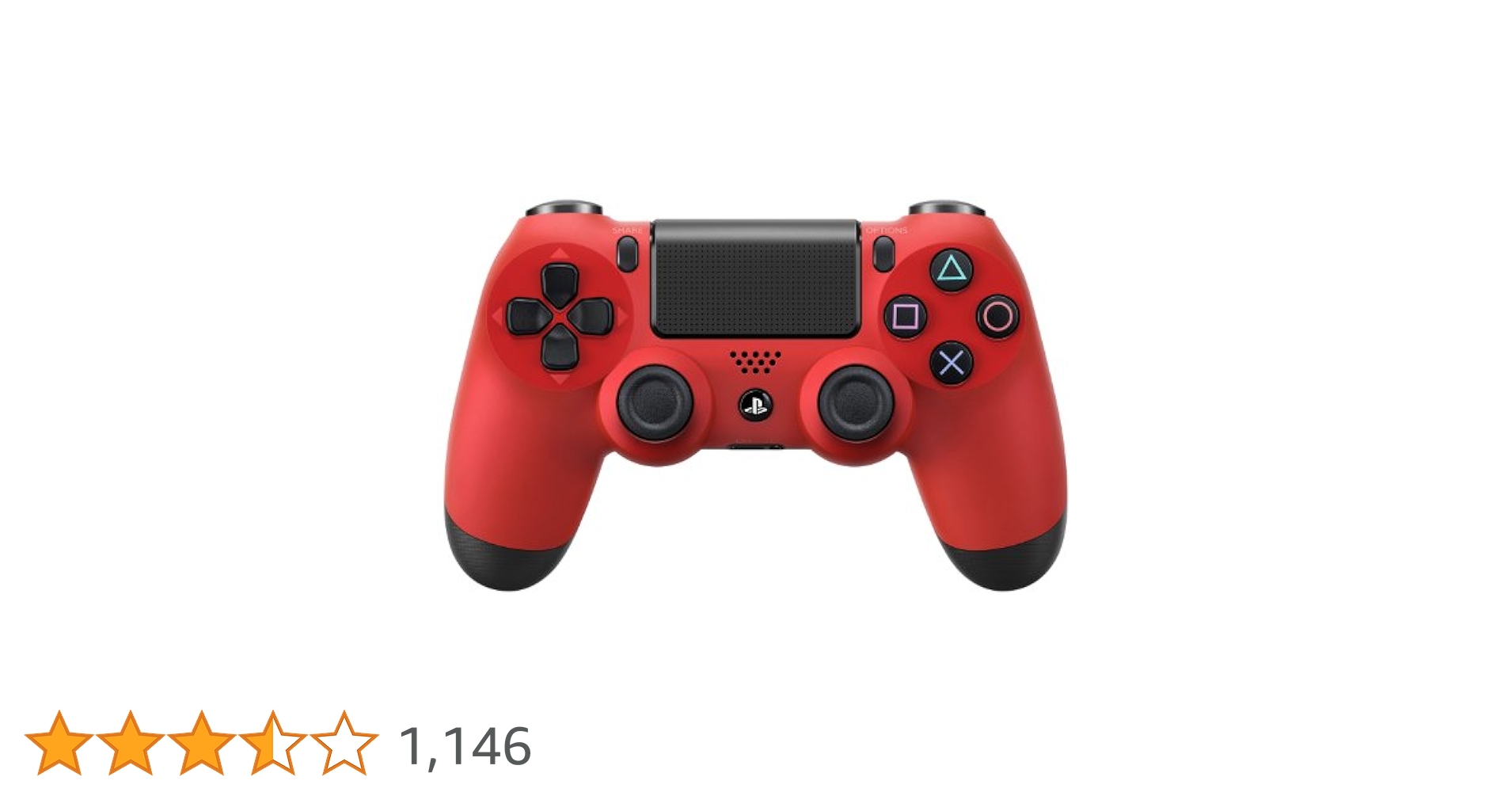 PS４ 純正 ワイヤレスコントローラーマグマレッド DUALSHOCK 4 Amazon | 【純正品】ワイヤレスコントローラー (DUALSHOCK 4