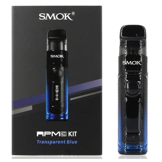 Smok RPM C Kit | Originale SMOK SMOK RPM C Pod Kit Batteria integrata da 1650mAh con cartuccia RPM C Pod vuota da 4ml adatta a RPM 2 Coil DL MTL Sigaretta Elettronica Senza Nicotina