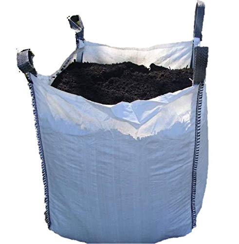 MULTISAC 130. Big Bags (FIBC) 90x90x120cm 1500 KG. Ideal para gestión de reciclaje, escombros, tierra, áridos, jardinería, etc. (1) Cover