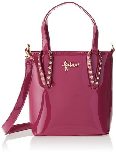 FENIA Handtasche, Mujer Shopper, Fucsia, Talla única