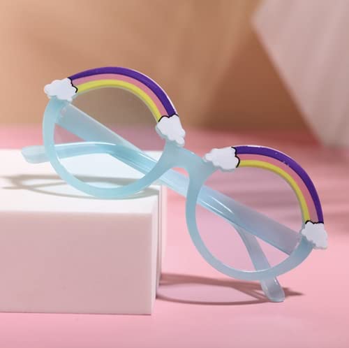 Image of Rainbow designed Round Sunglasses Suitable & trendy for boys n girls aged between 3-10 yrs