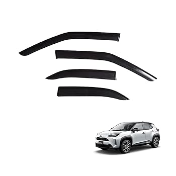 ヤリスクロス　サイドバイザー トヨタ サイドバイザー(標準仕様)1台分4枚セット「トヨタ純正