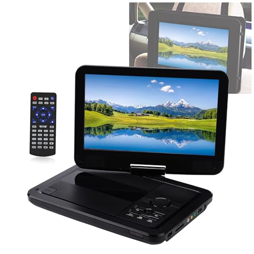 Lecteur DVD portable à écran pivotant libre compatible USB et SD - 2