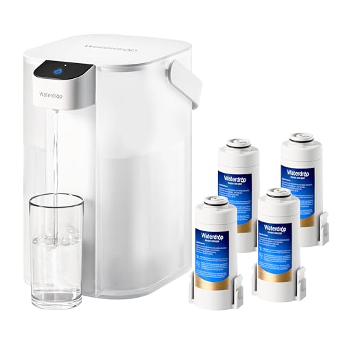 Waterdrop Rechargeable Water Filter Pitcher, Reduce 99.6% of Lead and ...