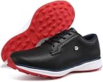 Men‘s Lightweight Golf Shoes Non-Slip Spikeless Sneakers – Breathable & Cushioned for Walking, Golf