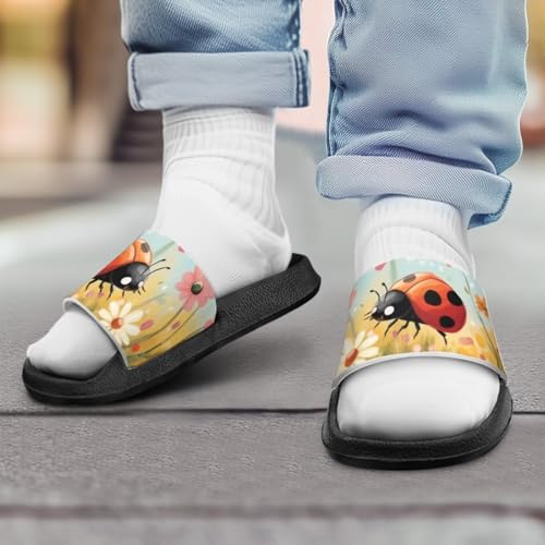 JoyLamoria Animals Pattern Sandals House Slides for Kids Pillow Slippers Comfy Cushioned Pool Beach Lightweight Open Toe3