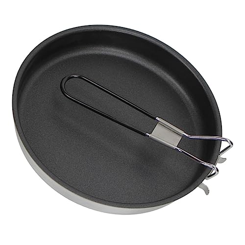 Cabilock Non Stick Camping Skillet Portable Frying Pan for Daily Use Lightweight and Wear Resistant Cooking Accessory for and Picnics